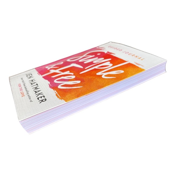 Simple and Free: Guided Journal Book by Jen Hatmaker - Picture 6 of 11